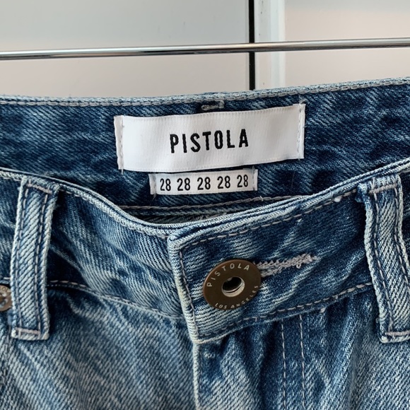 Pistola Asymmetrical Jean Skirt - Picture 2 of 5